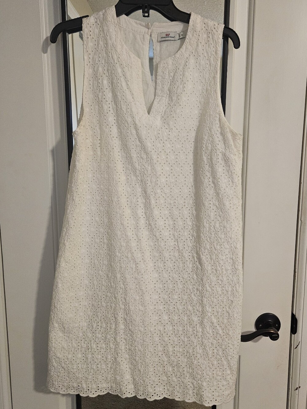 Vineyard Vines White Eyelet Dress